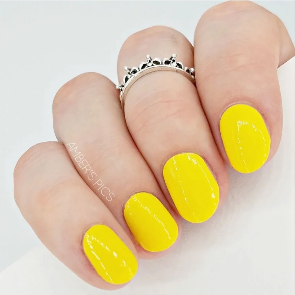 *Retired* Color Street: Lima Lemons (Yemen Lemons) | Yellow Neon Summer Sunny - Picture 2 of 7